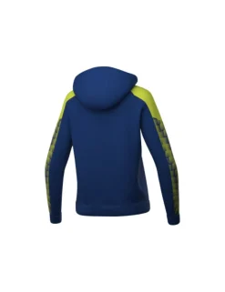 Erima Damen EVO STAR Trainingsjacke mit Kapuze new navy lime