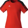 Erima Damen EVO STAR T-Shirt rot schwarz