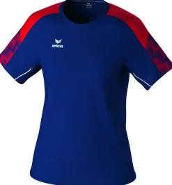 Erima Damen EVO STAR T-Shirt new navy rot