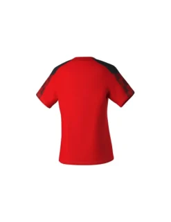Erima Damen EVO STAR T-Shirt rot schwarz