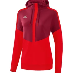Erima Damen Hoodie Squad rot