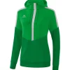 Erima Damen Hoodie Squad grün-grau