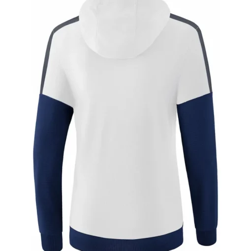 Erima Damen Hoodie Squad weiß-blau-grau