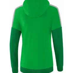 Erima Damen Hoodie Squad grün-grau