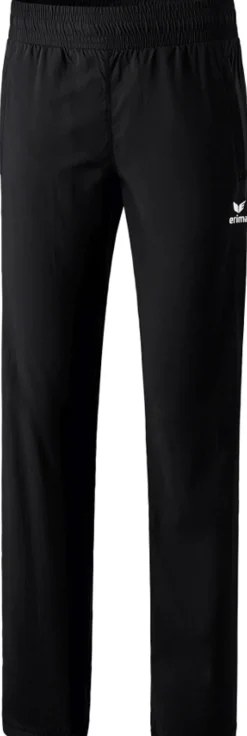 Erima Damen Hose mit durchgehendem RV schwarz