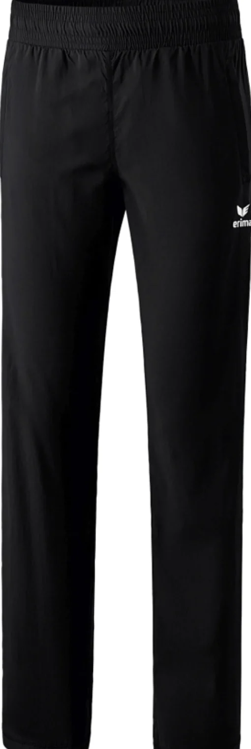 Erima Damen Hose mit durchgehendem RV schwarz
