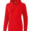 erima Damen Kapuzensweat rot