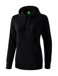 erima Damen Kapuzensweat schwarz