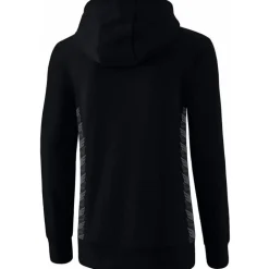 Erima Damen Kapuzensweat Essential Team schwarz-grau