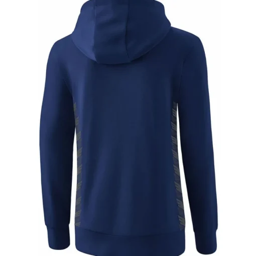Erima Damen Kapuzensweat Essential Team blau-grau