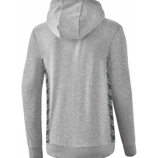 Erima Damen Kapuzensweat Essential Team grau