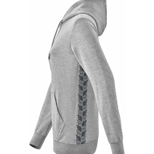 Erima Damen Kapuzensweat Essential Team grau