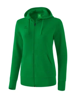 erima Damen Kapuzensweatjacke smaragd