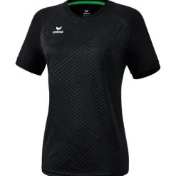 Erima Damen Kurzarm Trikot Madrid schwarz