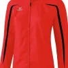 Erima Damen Laufjacke rot/schwarz