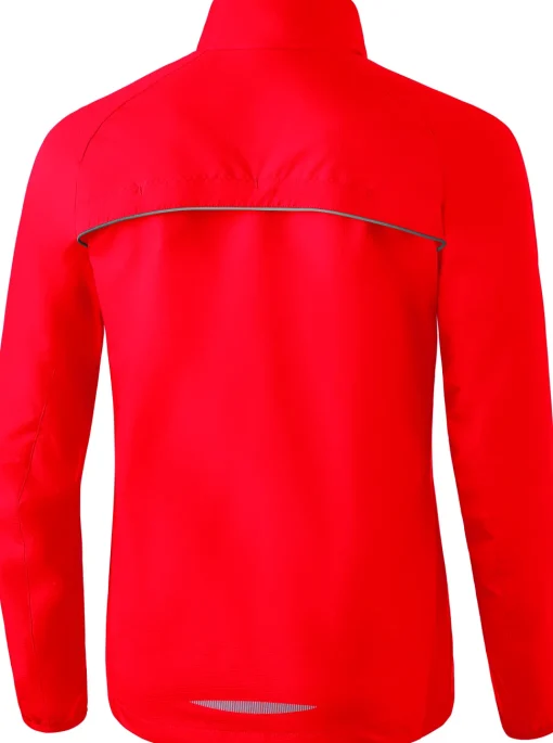 Erima Damen Laufjacke rot/schwarz
