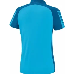 Erima Damen Polo Shirt Six Wings blau