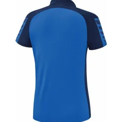 Erima Damen Polo Shirt Six Wings blau