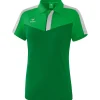Erima Damen Poloshirt Squad grün-grau