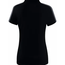Erima Damen Poloshirt Squad schwarz-grau