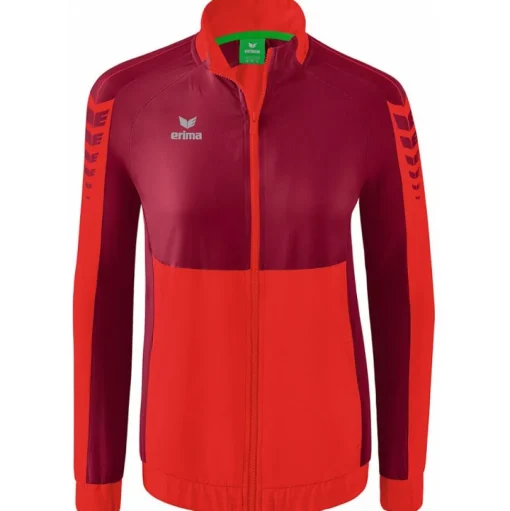 Erima Damen Präsentationsjacke Six Wings rot
