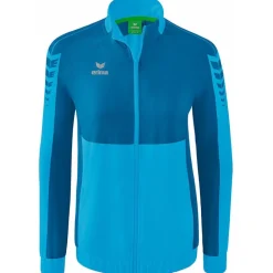 Erima Damen Präsentationsjacke Six Wings blau
