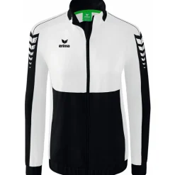 Erima Damen Präsentationsjacke Six Wings schwarz-weiß