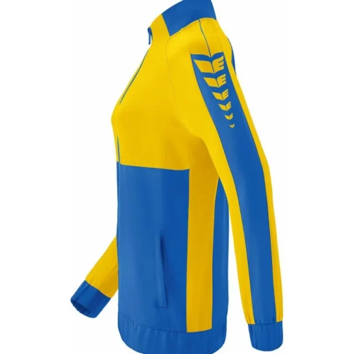 Erima Damen Präsentationsjacke Six Wings blau-gelb