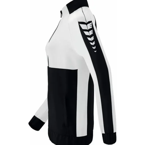 Erima Damen Präsentationsjacke Six Wings schwarz-weiß