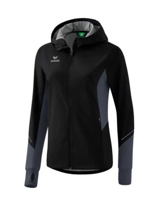 erima Damen RACING Running Jacke schwarz