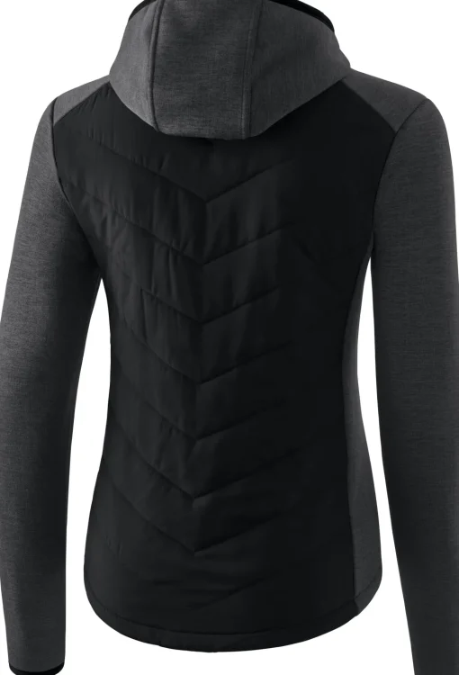 Erima Damen Steppjacke Function schwarz