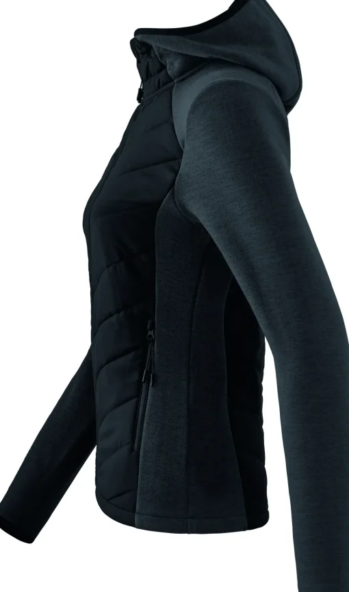 Erima Damen Steppjacke Function schwarz