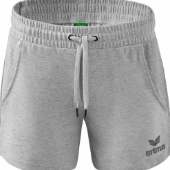 Erima Damen Sweatshorts Essential Team grau