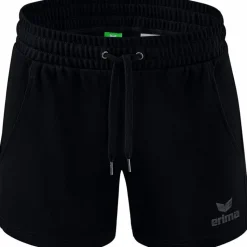 Erima Damen Sweatshorts Essential Team schwarz