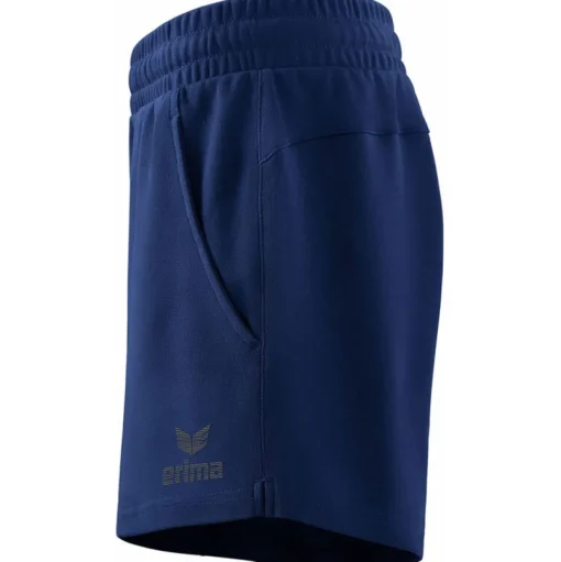 Erima Damen Sweatshorts Essential Team blau