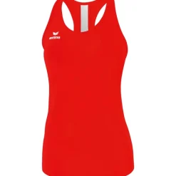 Erima Damen Tank Top Squad rot-schwarz-weiß