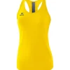 Erima Damen Tank Top Squad gelb-schwarz-grau