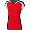 Erima Damen Tanktop Gandia rot-schwarz-weiß