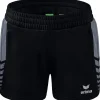 Erima Damen Training Shorts Six Wings schwarz-grau