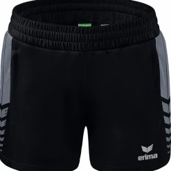 Erima Damen Training Shorts Six Wings schwarz-grau
