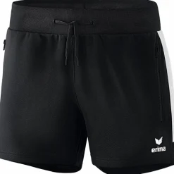 Erima Damen Training Shorts Squad schwarz-weiß