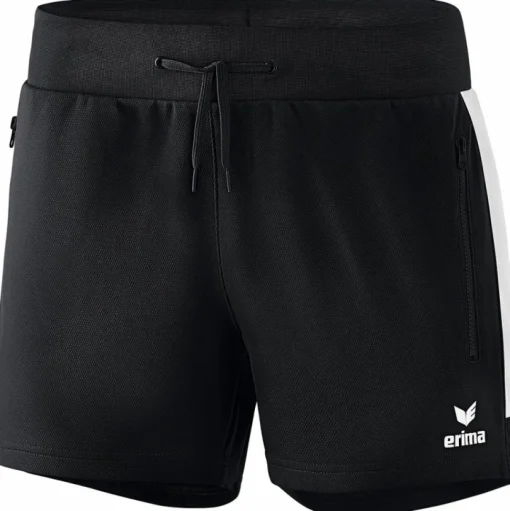 Erima Damen Training Shorts Squad schwarz-weiß