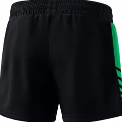 Erima Damen Training Shorts Six Wings schwarz-grün