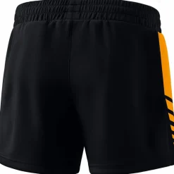 Erima Damen Training Shorts Six Wings schwarz-orange