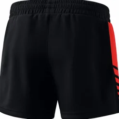 Erima Damen Training Shorts Six Wings schwarz-rot