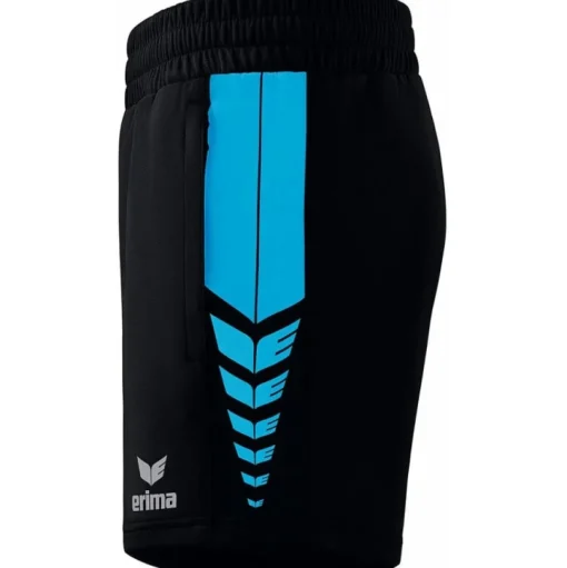 Erima Damen Training Shorts Six Wings schwarz-blau