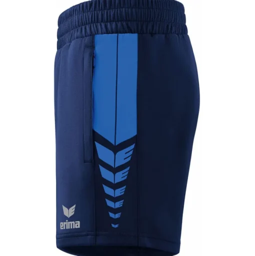Erima Damen Training Shorts Six Wings blau