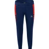 Erima Damen Trainingshose Six Wings blau-rot
