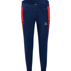 Erima Damen Trainingshose Six Wings blau-rot