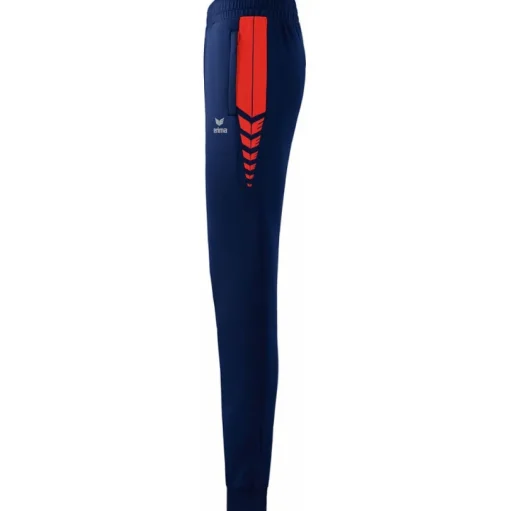 Erima Damen Trainingshose Six Wings blau-rot